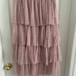 Womens Dusty Rose tulle Skirt